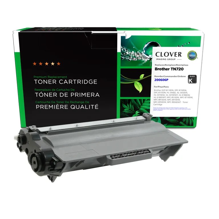 Clover Imaging Remanufactured Toner Cartridge for Brother TN720