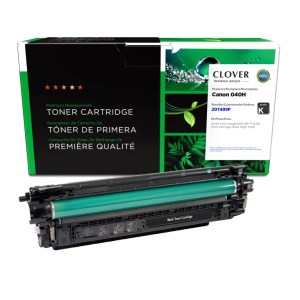 Clover Imaging Remanufactured High Yield Black Toner Cartridge for Canon 040H (0461C001) Clover Imaging Remanufactured High Yield Black Toner Cartridge for Canon 040H (0461C001)