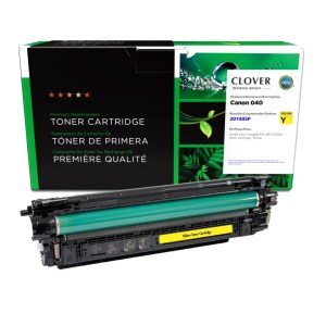 Clover Imaging Remanufactured Yellow Toner Cartridge for Canon 040 (0454C001) Clover Imaging Remanufactured Yellow Toner Cartridge for Canon 040 (0454C001)