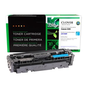 Clover Imaging Remanufactured Cyan Toner Cartridge for Canon 045 (1241C001) Clover Imaging Remanufactured Cyan Toner Cartridge for Canon 045 (1241C001)