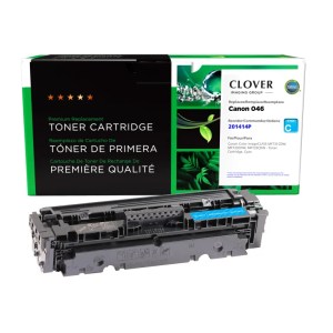 Clover Imaging Remanufactured Cyan Toner Cartridge for Canon 1249C001 (046) Clover Imaging Remanufactured Cyan Toner Cartridge for Canon 1249C001 (046)