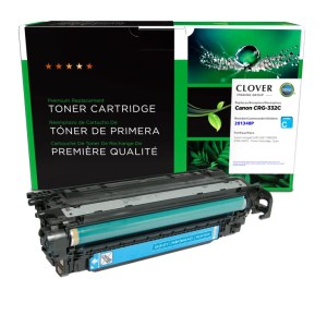 Clover Imaging Remanufactured Cyan Toner Cartridge for Canon CRG-332C (6262B012) Clover Imaging Remanufactured Cyan Toner Cartridge for Canon CRG-332C (6262B012)