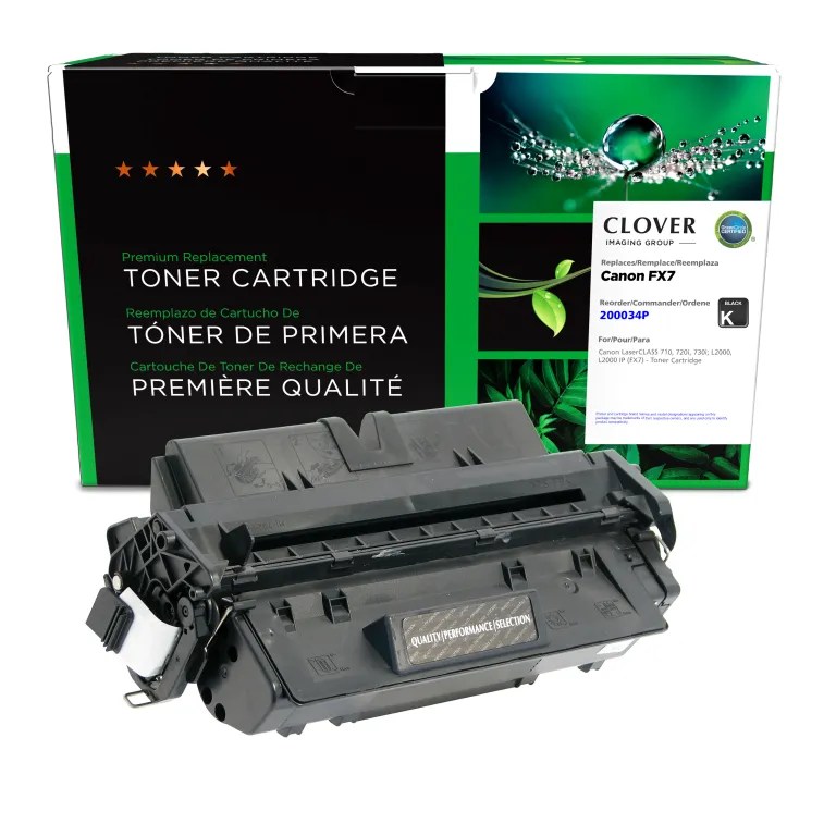 Clover Imaging Remanufactured Toner Cartridge for Canon FX7 (7621A001AA)