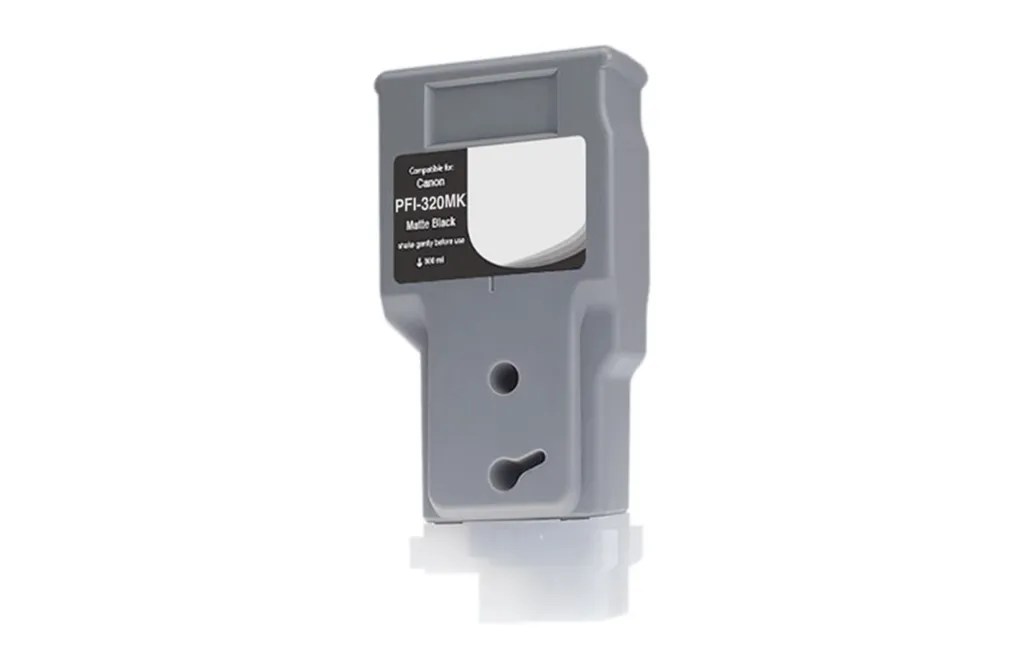 WF Non-OEM New Matte Black Wide Format Ink Cartridge for Canon PFI-320 (2889C001)
