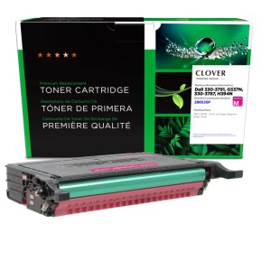 Clover Imaging Remanufactured High Yield Magenta Toner Cartridge for Dell 2145 Clover Imaging Remanufactured High Yield Magenta Toner Cartridge for Dell 2145
