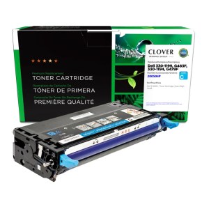 Clover Imaging Remanufactured High Yield Cyan Toner Cartridge for Dell 3130 Clover Imaging Remanufactured High Yield Cyan Toner Cartridge for Dell 3130