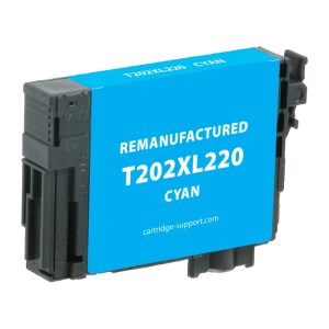 EPC Remanufactured High Capacity Cyan Ink Cartridge for Epson T202XL220 EPC Remanufactured High Capacity Cyan Ink Cartridge for Epson T202XL220