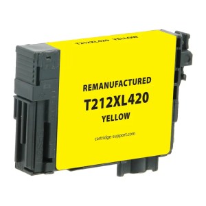 EPC Remanufactured High Capacity Yellow Ink Cartridge for Epson T212XL420 EPC Remanufactured High Capacity Yellow Ink Cartridge for Epson T212XL420