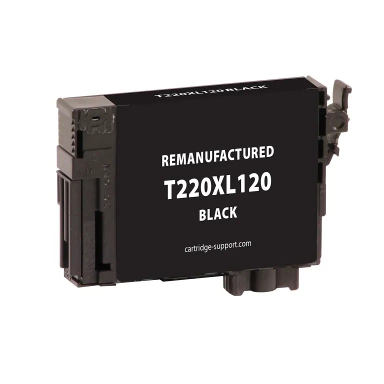 EPC Remanufactured High Capacity Black Ink Cartridge for Epson T220XL120