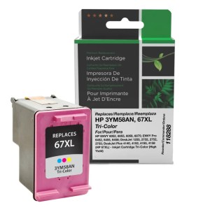 Clover Imaging Remanufactured High Yield Tri-Color Ink Cartridge for HP 67XL (3YM58AN) Clover Imaging Remanufactured High Yield Tri-Color Ink Cartridge for HP 67XL (3YM58AN)