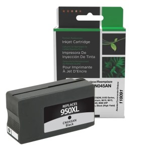 Clover Imaging Remanufactured High Yield Black Ink Cartridge for HP 950XL (CN045AN) Clover Imaging Remanufactured High Yield Black Ink Cartridge for HP 950XL (CN045AN)