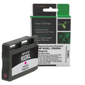 Clover Imaging Remanufactured High Yield Magenta Ink Cartridge for HP 933XL (CN055A) Clover Imaging Remanufactured High Yield Magenta Ink Cartridge for HP 933XL (CN055A)