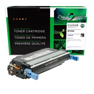 Clover Imaging Remanufactured Black Toner Cartridge for HP 642A (CB400A) Clover Imaging Remanufactured Black Toner Cartridge for HP 642A (CB400A)