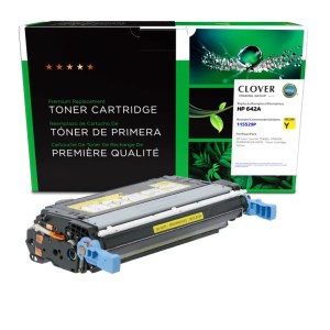 Clover Imaging Remanufactured Yellow Toner Cartridge for HP 642A (CB402A) Clover Imaging Remanufactured Yellow Toner Cartridge for HP 642A (CB402A)