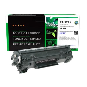 Clover Imaging Remanufactured Toner Cartridge for HP 36A (CB436A) Clover Imaging Remanufactured Toner Cartridge for HP 36A (CB436A)