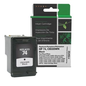 Clover Imaging Remanufactured Black Ink Cartridge for HP 74 (CB335WN) Clover Imaging Remanufactured Black Ink Cartridge for HP 74 (CB335WN)