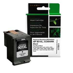 Clover Imaging Remanufactured High Yield Black Ink Cartridge for HP 901XL (CC654AN) Clover Imaging Remanufactured High Yield Black Ink Cartridge for HP 901XL (CC654AN)
