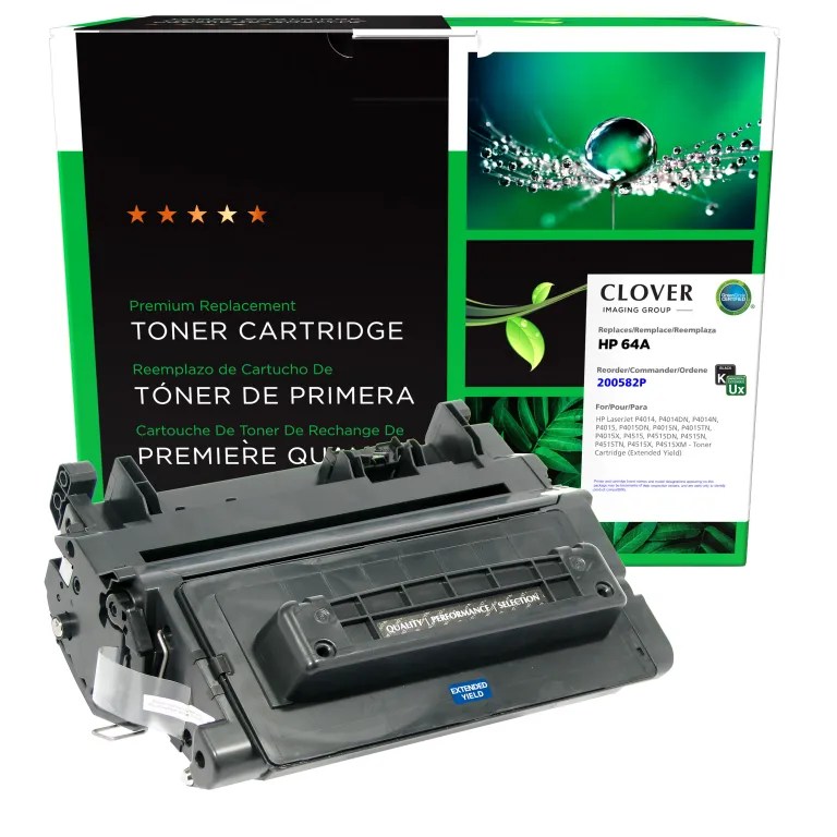 Clover Imaging Remanufactured Extended Yield Toner Cartridge for HP CC364A