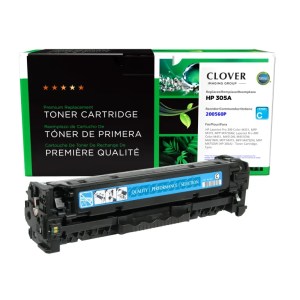 Clover Imaging Remanufactured Cyan Toner Cartridge for HP 305A (CE411A) Clover Imaging Remanufactured Cyan Toner Cartridge for HP 305A (CE411A)