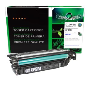 Clover Imaging Remanufactured Extended Yield Black Toner Cartridge for HP CE260X Clover Imaging Remanufactured Extended Yield Black Toner Cartridge for HP CE260X