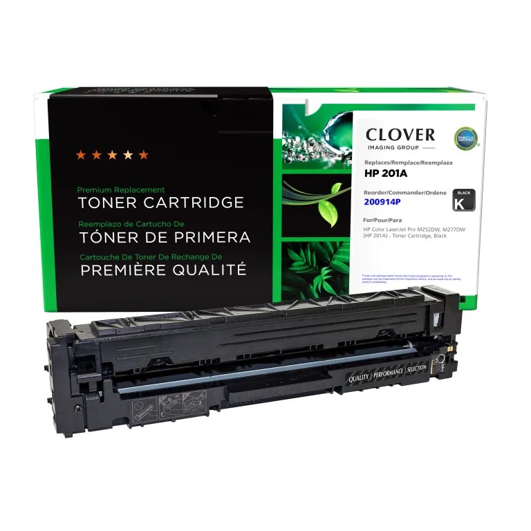 Clover Imaging Remanufactured Black Toner Cartridge for HP 201A (CF400A)