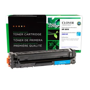 Clover Imaging Remanufactured High Yield Cyan Toner Cartridge for HP 201X (CF401X) Clover Imaging Remanufactured High Yield Cyan Toner Cartridge for HP 201X (CF401X)