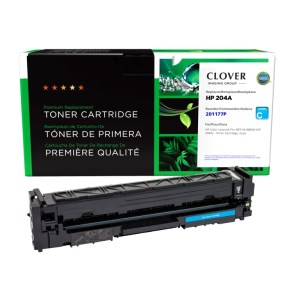 Clover Imaging Remanufactured Cyan Toner Cartridge for HP 204A (CF511A) Clover Imaging Remanufactured Cyan Toner Cartridge for HP 204A (CF511A)