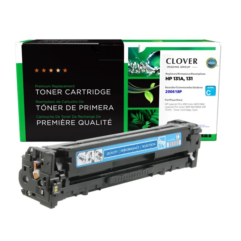 Clover Imaging Remanufactured Cyan Toner Cartridge for HP 131A (CF211A)