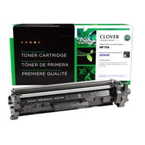 Clover Imaging Remanufactured Toner Cartridge for HP 17A (CF217A) Clover Imaging Remanufactured Toner Cartridge for HP 17A (CF217A)