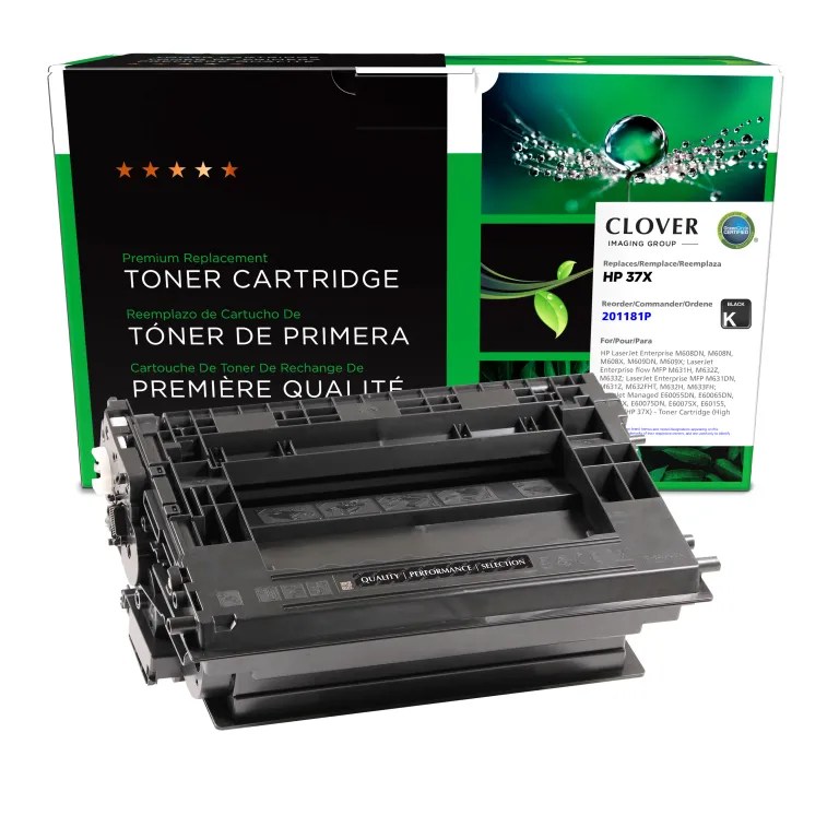 Clover Imaging Remanufactured High Yield Toner Cartridge for HP 37X (CF237X)
