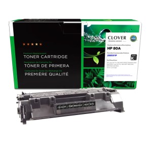 Clover Imaging Remanufactured Toner Cartridge for HP 80A (CF280A) Clover Imaging Remanufactured Toner Cartridge for HP 80A (CF280A)