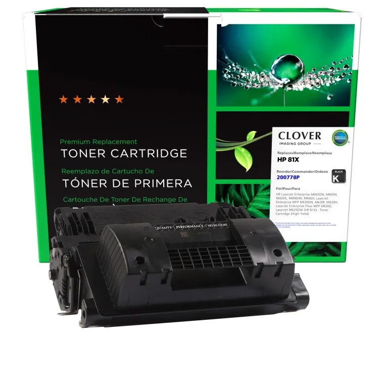 Clover Imaging Remanufactured High Yield Toner Cartridge for HP 81X (CF281X)