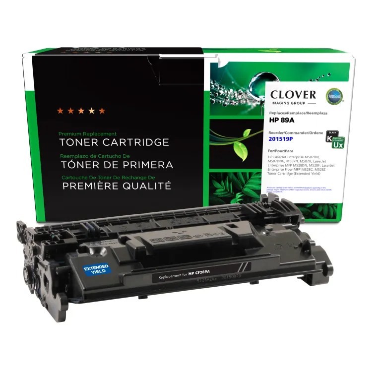 Clover Imaging Remanufactured Extended Yield Toner Cartridge (New Chip) for HP CF289A