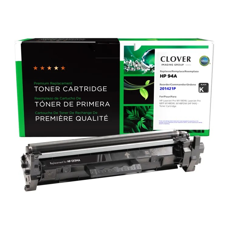 Clover Imaging Remanufactured Toner Cartridge for HP 94A (CF294A)