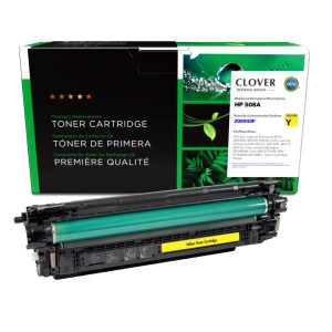 Clover Imaging Remanufactured Yellow Toner Cartridge for HP 508A (CF362A) Clover Imaging Remanufactured Yellow Toner Cartridge for HP 508A (CF362A)