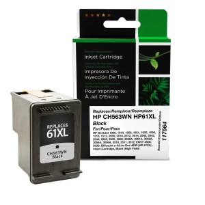 Clover Imaging Remanufactured High Yield Black Ink Cartridge for HP 61XL (CH563WN) Clover Imaging Remanufactured High Yield Black Ink Cartridge for HP 61XL (CH563WN)