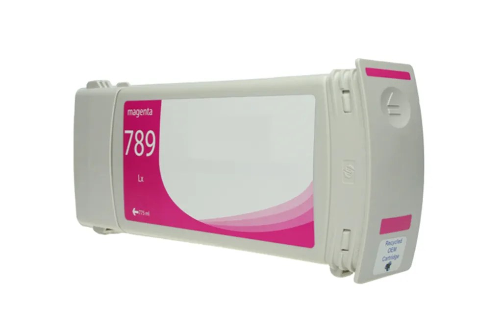 WF Remanufactured Magenta Wide Format Ink Cartridge for HP 789 (CH617A)