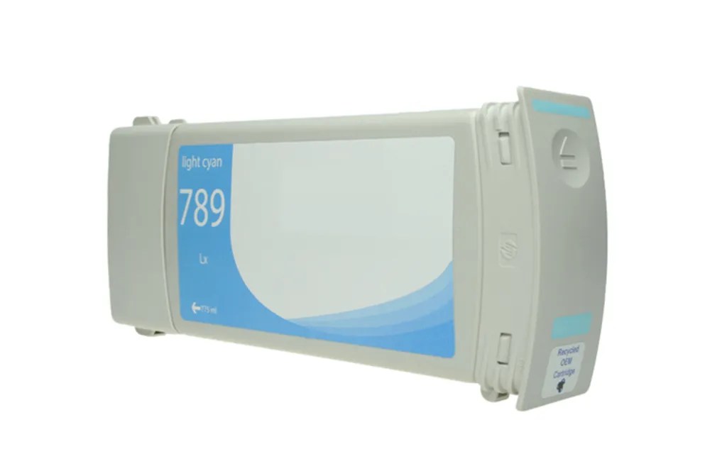 WF Remanufactured Light Cyan Wide Format Ink Cartridge for HP 789 (CH619A)