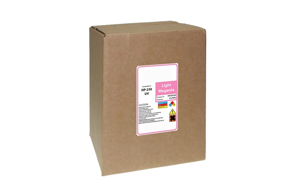 WF Non-OEM New Light Magenta Format Ink Bottle for HP FB250/FB251/FB794 (CH221A/G0Y98A)