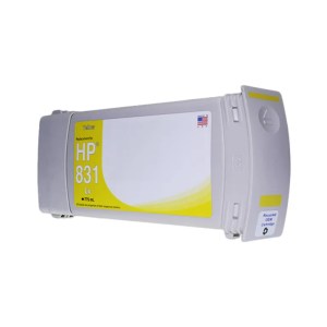WF Remanufactured Yellow Wide Format Ink Cartridge for HP 831 (CZ685A) WF Remanufactured Yellow Wide Format Ink Cartridge for HP 831 (CZ685A)