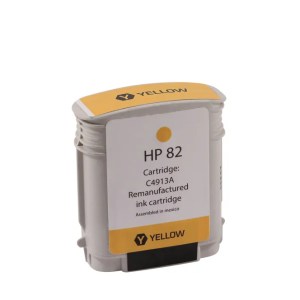 WF Remanufactured High Yield Yellow Wide Format Ink Cartridge for HP 82 (C4913A) WF Remanufactured High Yield Yellow Wide Format Ink Cartridge for HP 82 (C4913A)
