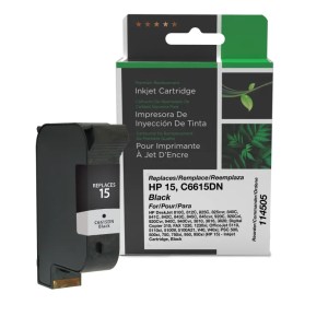 Clover Imaging Remanufactured Black Ink Cartridge for HP 15 (C6615DN) Clover Imaging Remanufactured Black Ink Cartridge for HP 15 (C6615DN)