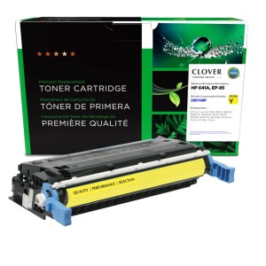 Clover Imaging Remanufactured Yellow Toner Cartridge for HP 641A (C9722A) Clover Imaging Remanufactured Yellow Toner Cartridge for HP 641A (C9722A)