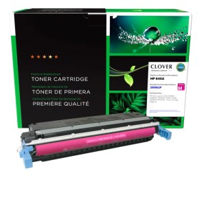 Clover Imaging Remanufactured Magenta Toner Cartridge for HP 645A (C9733A) Clover Imaging Remanufactured Magenta Toner Cartridge for HP 645A (C9733A)