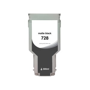 WF Non-OEM New Matte Black Wide Format Ink Cartridge for HP 728 (F9J68A) WF Non-OEM New Matte Black Wide Format Ink Cartridge for HP 728 (F9J68A)