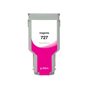 WF Non-OEM New High Yield Magenta Wide Format Ink Cartridge for HP 727 (F9J77A) WF Non-OEM New High Yield Magenta Wide Format Ink Cartridge for HP 727 (F9J77A)