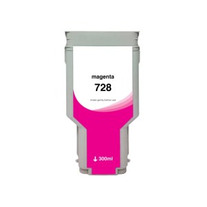 WF Non-OEM New Magenta Wide Format Ink Cartridge for HP 728 (F9K16A) WF Non-OEM New Magenta Wide Format Ink Cartridge for HP 728 (F9K16A)