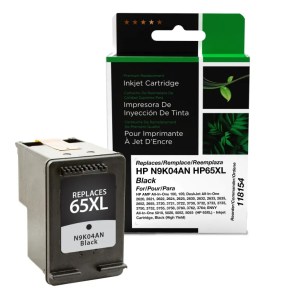 Clover Imaging Remanufactured High Yield Black Ink Cartridge for HP 65XL (N9K04AN) Clover Imaging Remanufactured High Yield Black Ink Cartridge for HP 65XL (N9K04AN)