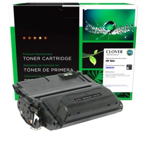 Clover Imaging Remanufactured Toner Cartridge for HP 38A (Q1338A) Clover Imaging Remanufactured Toner Cartridge for HP 38A (Q1338A)