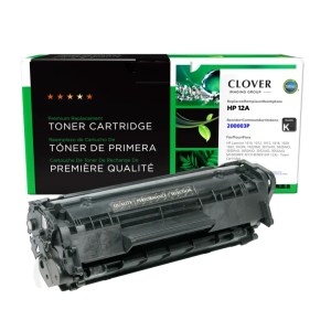 Clover Imaging Remanufactured Toner Cartridge for HP 12A (Q2612A) Clover Imaging Remanufactured Toner Cartridge for HP 12A (Q2612A)